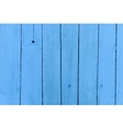 realistic old wooden painted blue background vector image