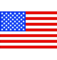 usa flag vector image
