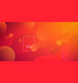 liquid dynamic background vector image vector image