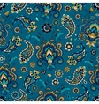 vintage floral seamless pattern vector image vector image