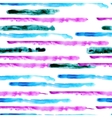 watercolor stripes seamless pattern vector image