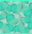 seamless abstract hand-drawn pattern waves vector image vector image