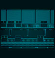 conveyor lines for warehouses vector image vector image