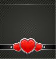valentines background vector image