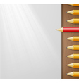 pencils and paper vector image