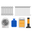 heating vector image