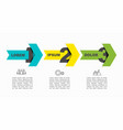 infographic design template with place for your vector image vector image