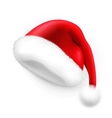 santa claus hat vector image vector image