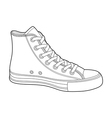 Sketch sneakers Royalty Free Vector Image - VectorStock