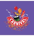carnival logo vector image