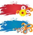 color banners vector image vector image