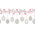 easter day vintage color background banners vector image vector image