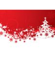 christmas background vector image