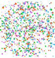 confetti effect vector image