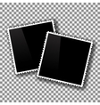 two photo frames vector image