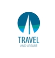 logo yacht vector image