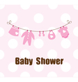 baby clothes vector image