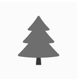 christmas tree sign vector image