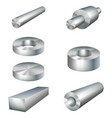 steel products metal parts vector image vector image