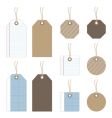 paper tags vector image