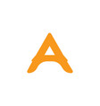 a letter alphabet vector image vector image