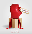 boxing day shopping creative sale idea vector image
