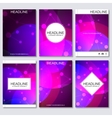 science background modern templates vector image