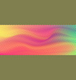 abstract flowing halftone pattern vintage vector image vector image