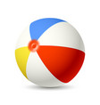 beach ball vector image vector image