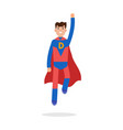 father superheroes super dad character vector image