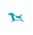 pets logo vector image vector image