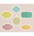 vintage frames vector image