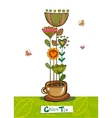 coffee theme background vector image vector image