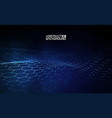 futuristic hexagon vector image