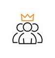 vip user customer icon person profile vector image
