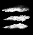white gas spray pressurized jet steam effects vector image