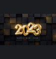 happy new 2023 year vector image
