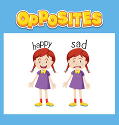Opposite words for pass and fail Royalty Free Vector Image