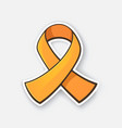 symbol leukemia or multiple sclerosis awareness vector image