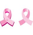 cancer ribbons vector image vector image