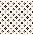 geometric pattern with small diamond shapes vector image