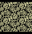 chinese background with flowers vector image vector image