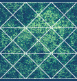green color grunge texture with white stripes vector image
