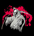 grim reaper vector image