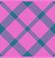 background seamless check plaid pattern textile vector image vector image
