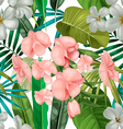 floral seamless pattern vector image vector image