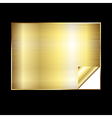 golden gradient background vector image