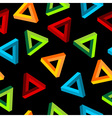 impossible triangle pattern vector image