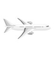airplane image for travel or trip vector image vector image
