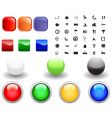 icon collection vector image